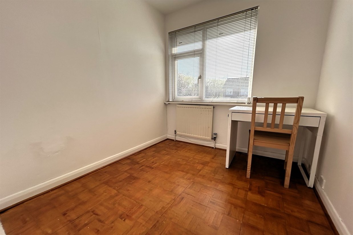 Third bedroom currently used as a study