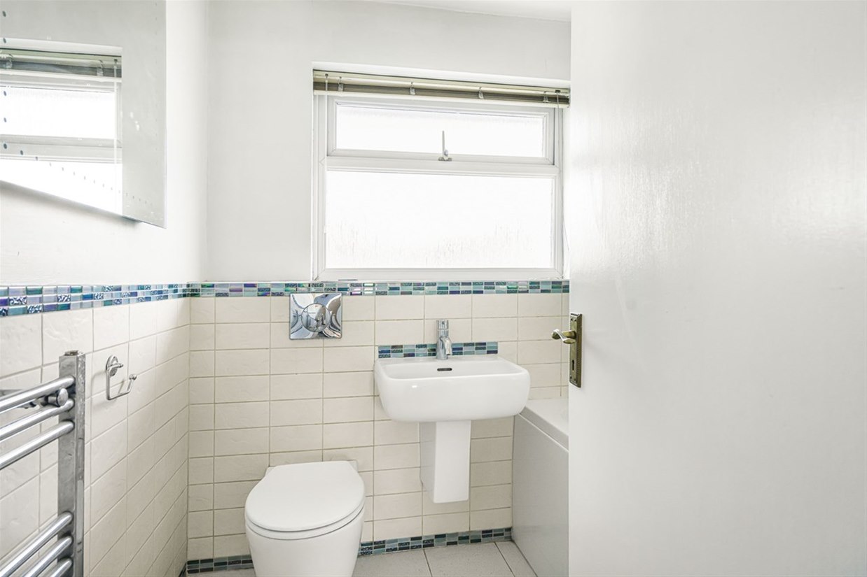 Ground floor cloakroom
