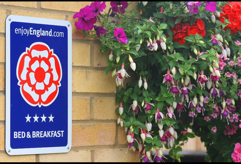 Visit England four-star Bed & Breakfast plaque awarded to Herons Nest